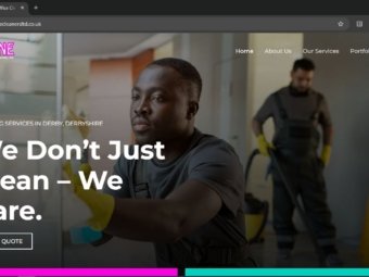 pristine cleaners homepage